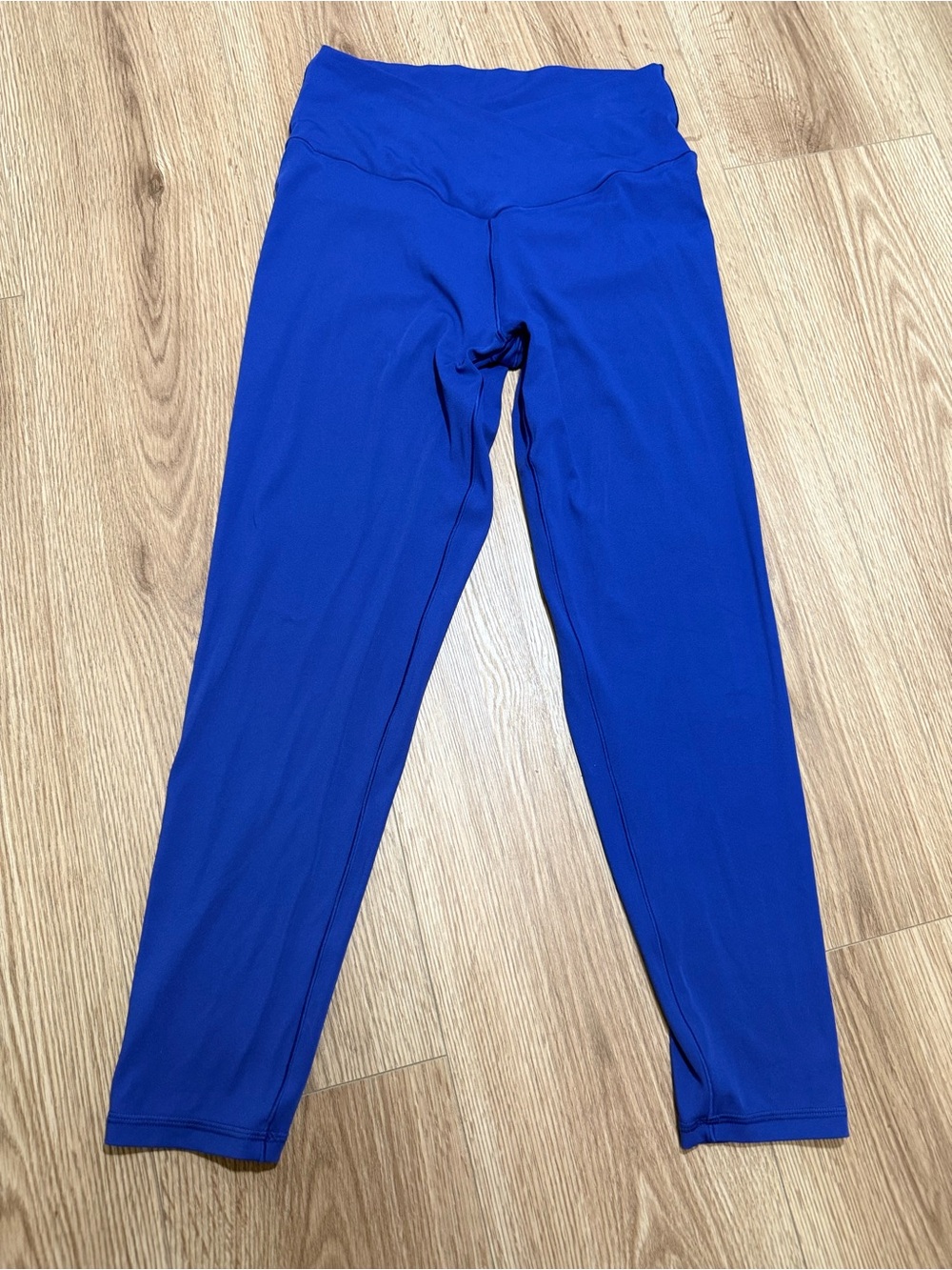OFFLINE by Aerie Womens Real Me High Rise 7/8 Legging Cobalt Blue Size L